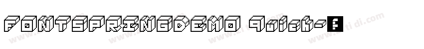 FONTSPRINGDEMO Quich字体转换